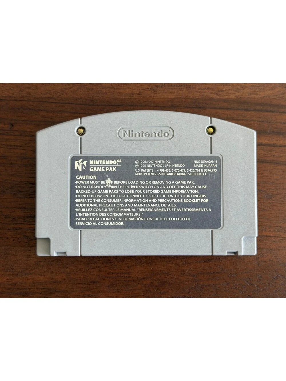Duke Nukem Zero Hour Nintendo 64 N64 Game Cartridge Authentic